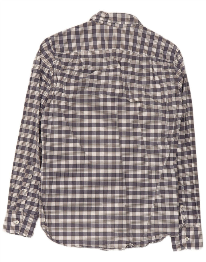 Cămașă pentru bărbați J. Crew Mărimea 13 1/2 XS Bumbac cu carouri gri