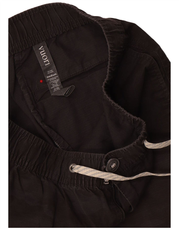 Pantaloni scurți chino pentru bărbați Vuori, bumbac camuflaj, W30, gri mediu