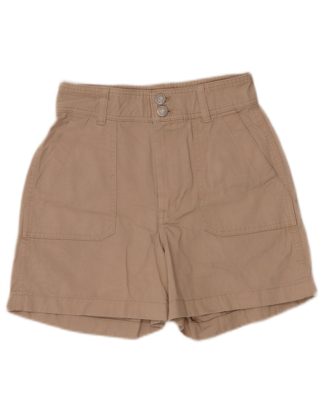 Pantaloni scurti cargo pentru femei Tommy Hilfiger W26 Small Beige