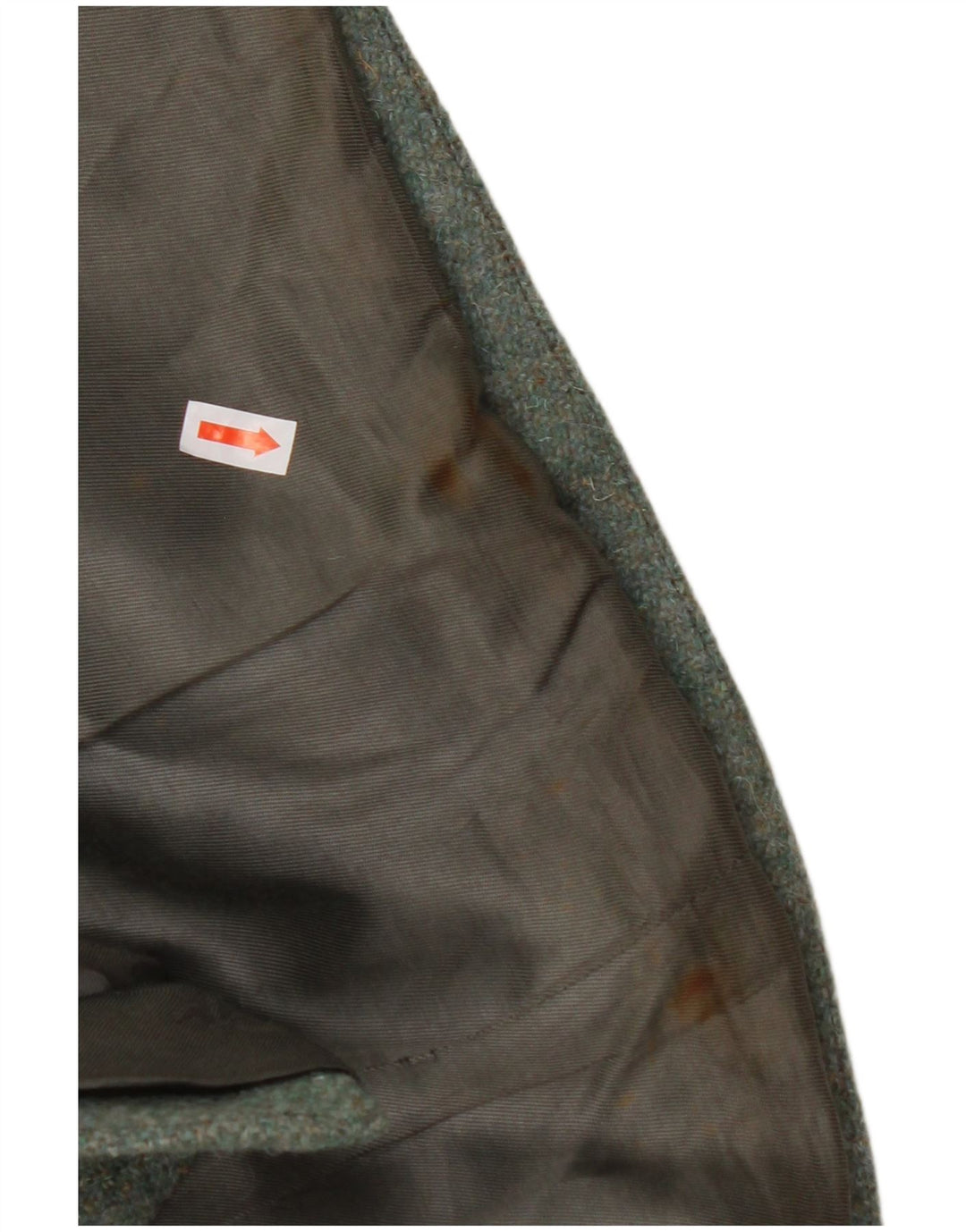 Jachetă BURTON pentru bărbați, croită cu 2 nasturi, UK 38 Lână virgină verde medie