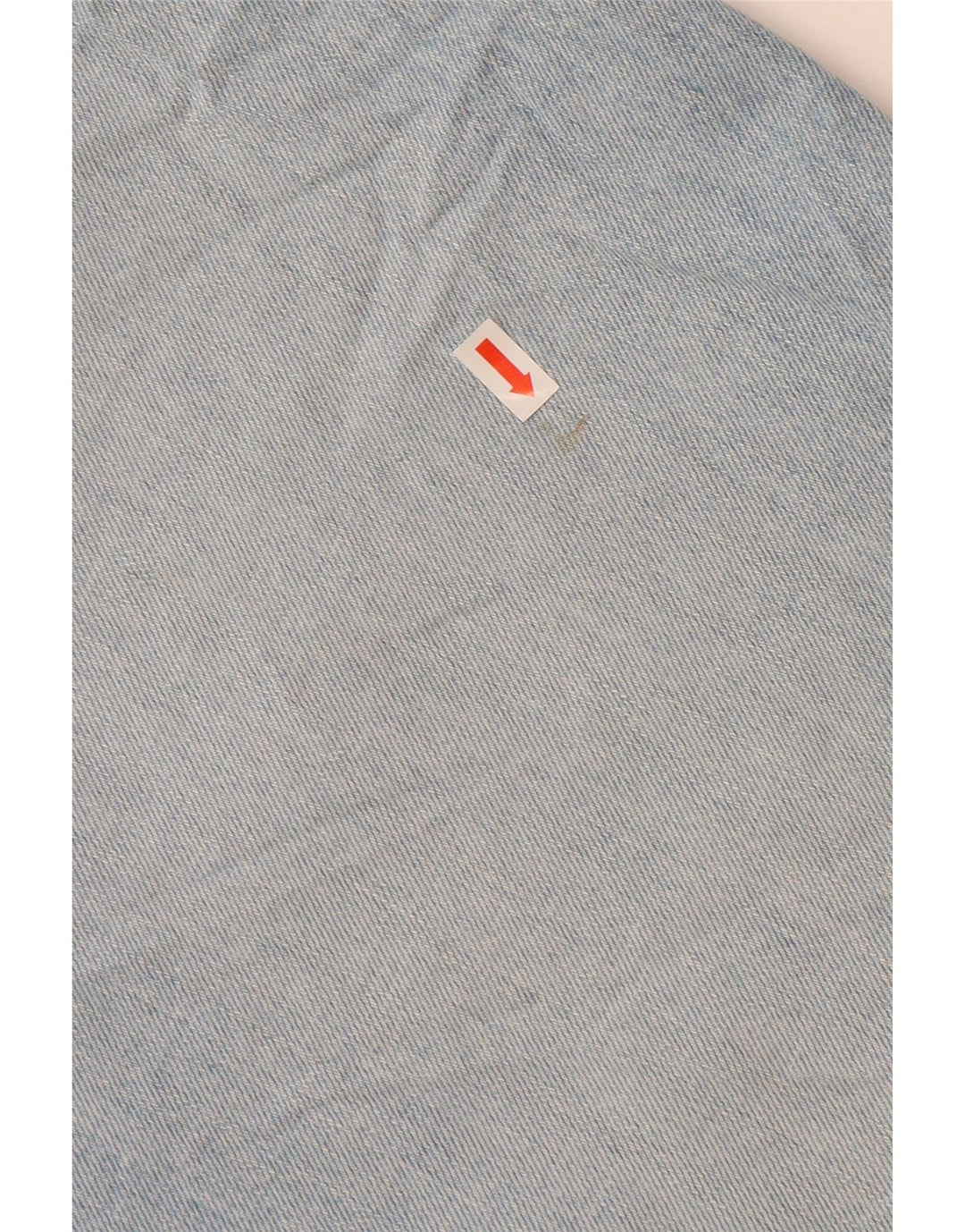 TOMMY HILFIGER Fusta de denim cu talie înaltă pentru femei US 10 mare W30 bumbac albastru