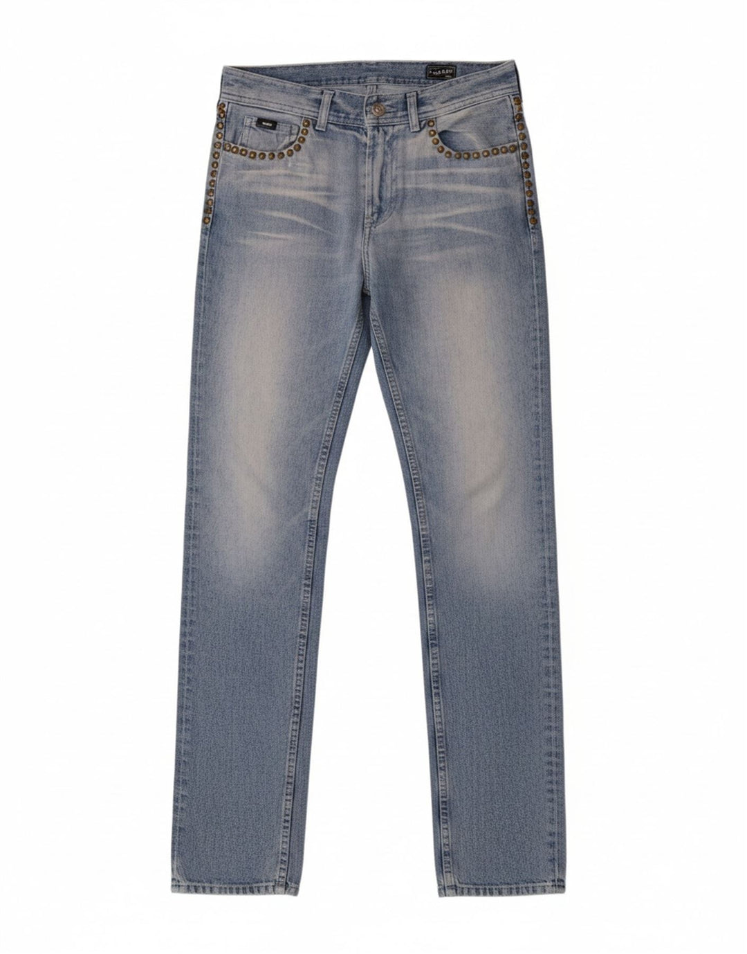 GAS Womens Slim Jeans W28 L33 Blue