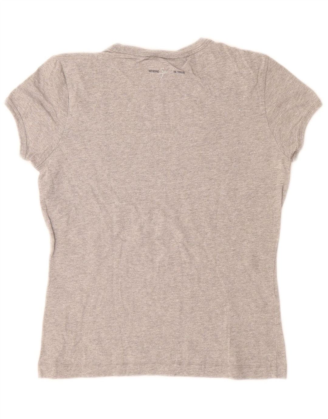 Tricou grafic CHAMPION pentru femei Heritage Classics Top UK 12 Medium Gri