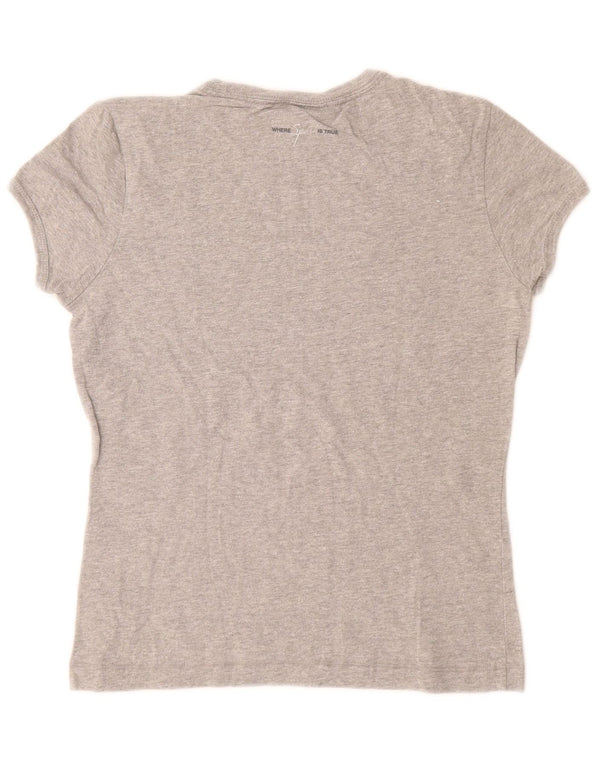 Tricou grafic CHAMPION pentru femei Heritage Classics Top UK 12 Medium Gri