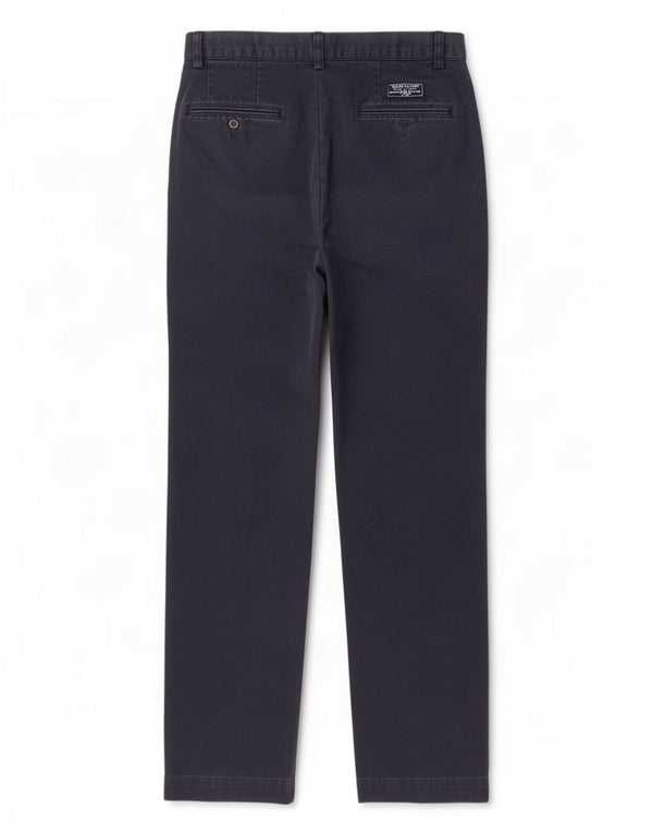 Pantaloni chino drepți Polo Ralph Lauren pentru bărbați L32 L32 bumbac bleumarin