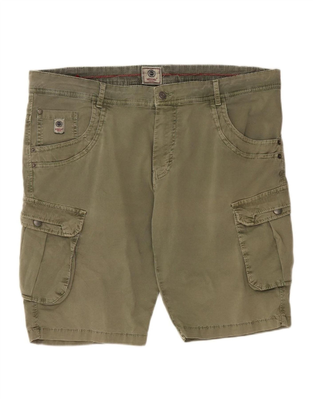 MARSHALL ANGEL Mens Cargo Shorts W40 XL  Khaki Cotton
