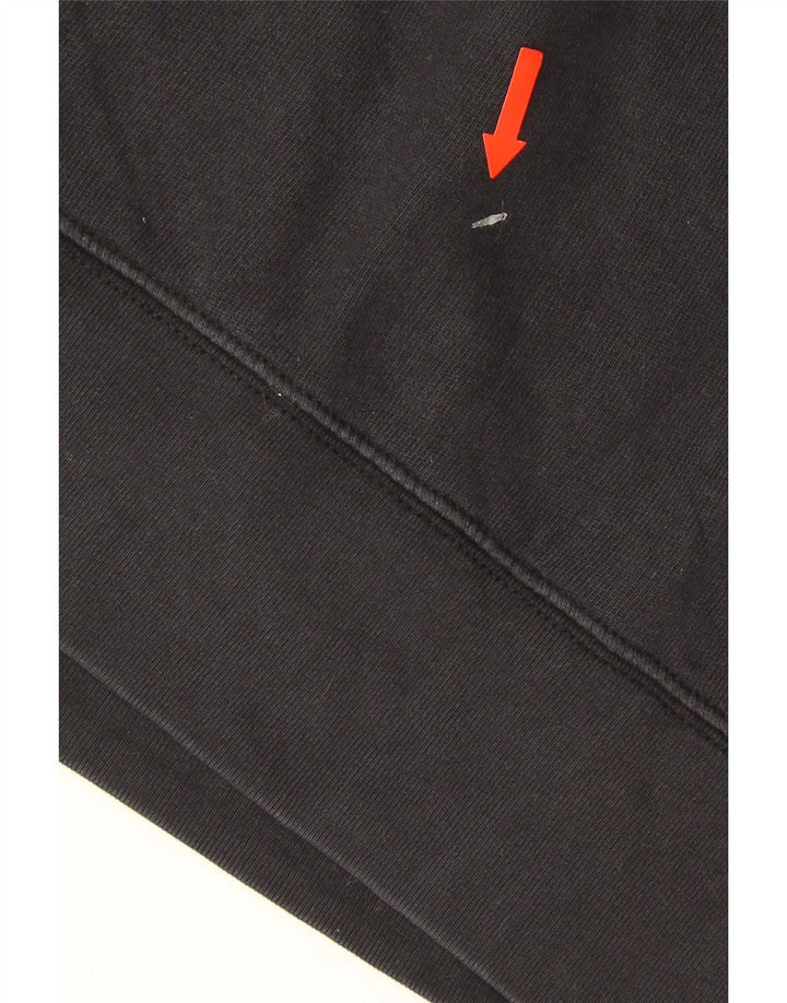 Pulover Levi's pentru bărbați cu capota cu grafică, bumbac mediu negru