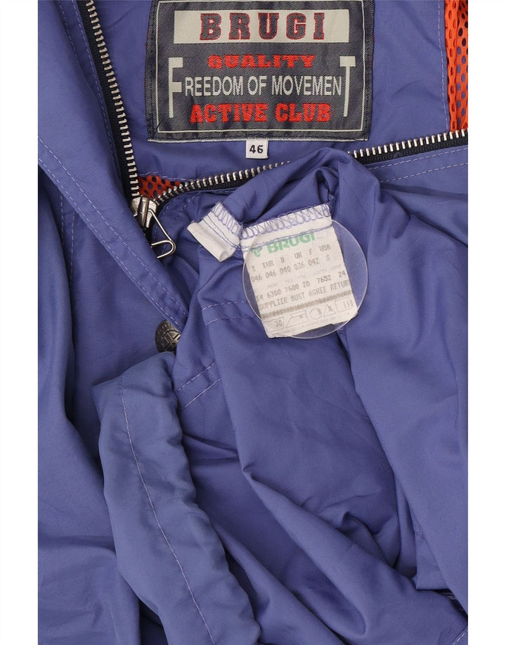 Jachetă de vânt supradimensionată pentru femei Brugi IT 46 Large Blue