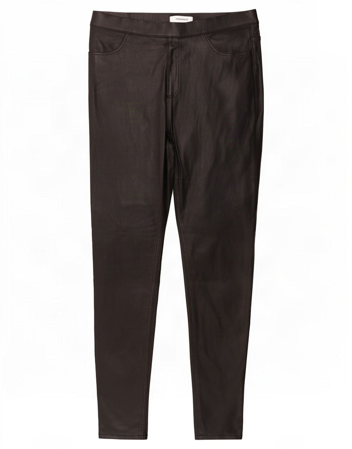Leggings pentru femei Marks & Spencer UK 14 mare, negru, viscoză