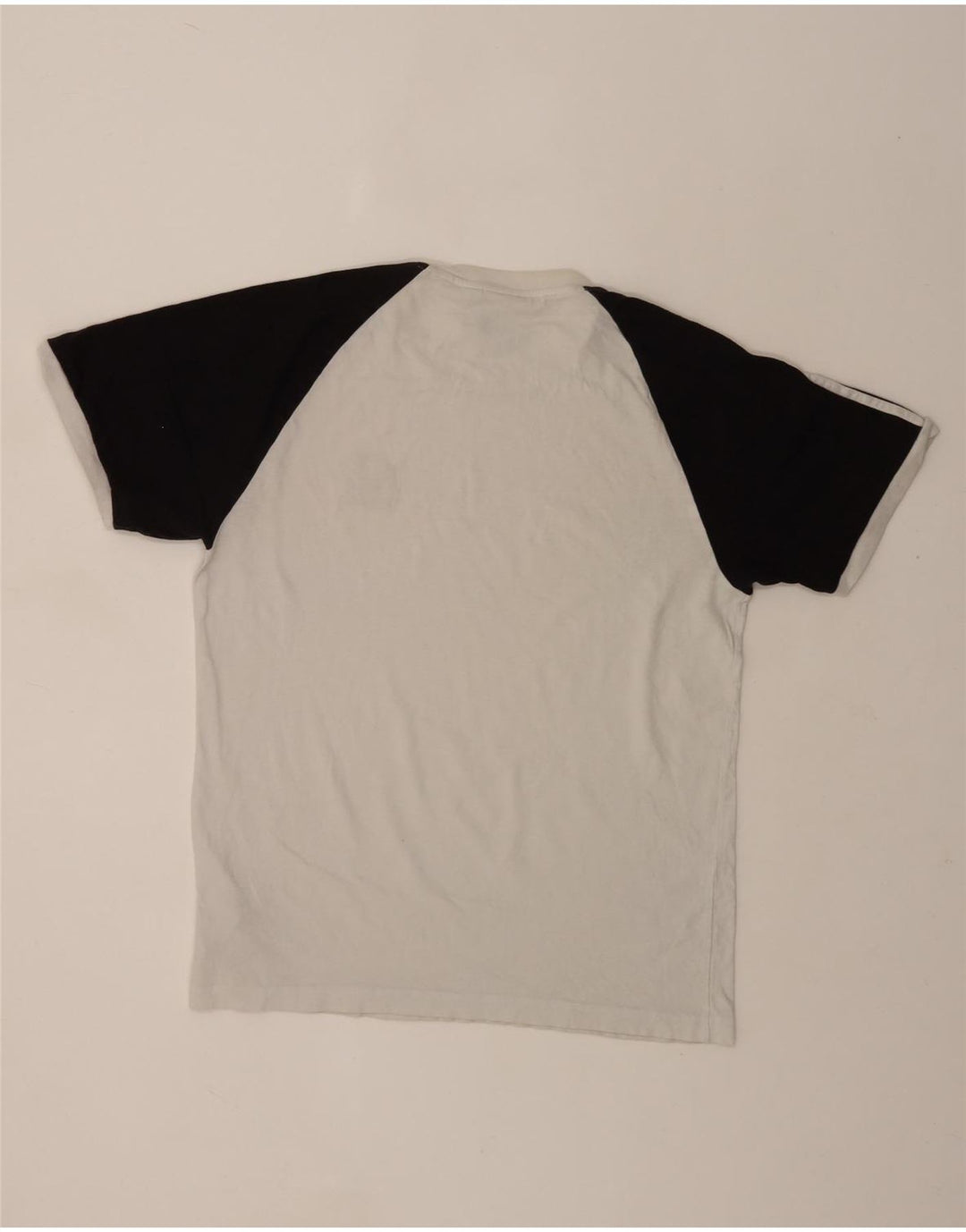 Tricou pentru bărbați Adidas Top mediu alb din bumbac color bloc