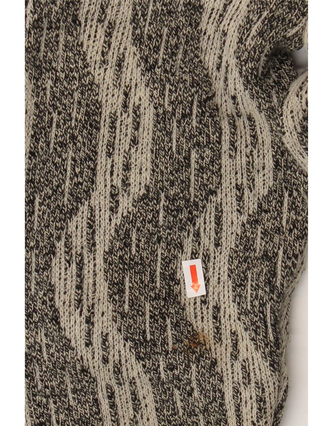 Pulover cardigan pentru bărbați De Pletrl IT 50 Lână Chevron Gri Mediu