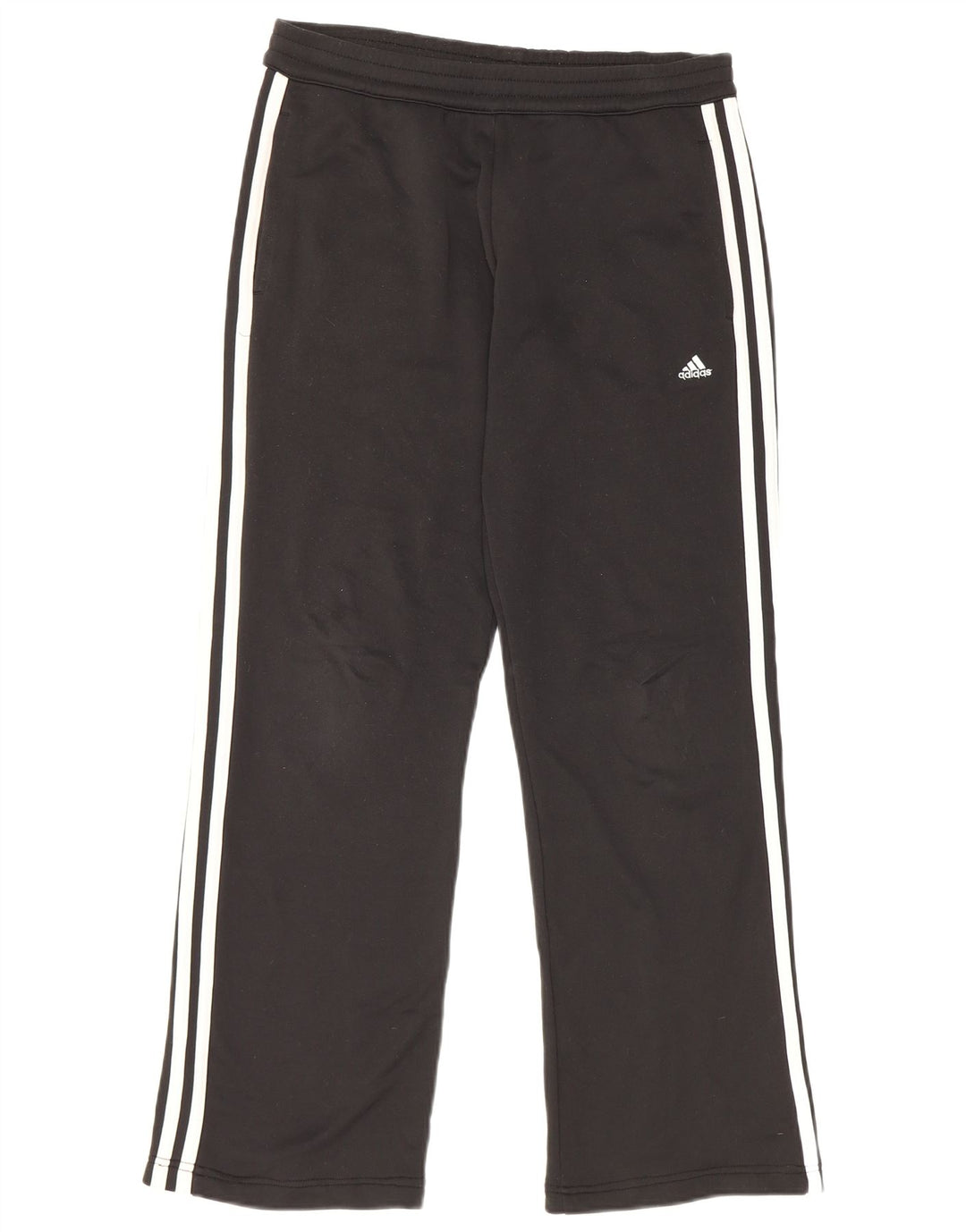 Pantaloni de trening Adidas pentru femei UK 10 Poliester negru mic