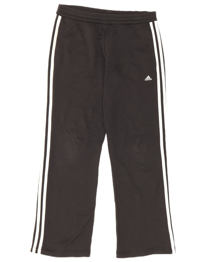 Pantaloni de trening Adidas pentru femei UK 10 Poliester negru mic
