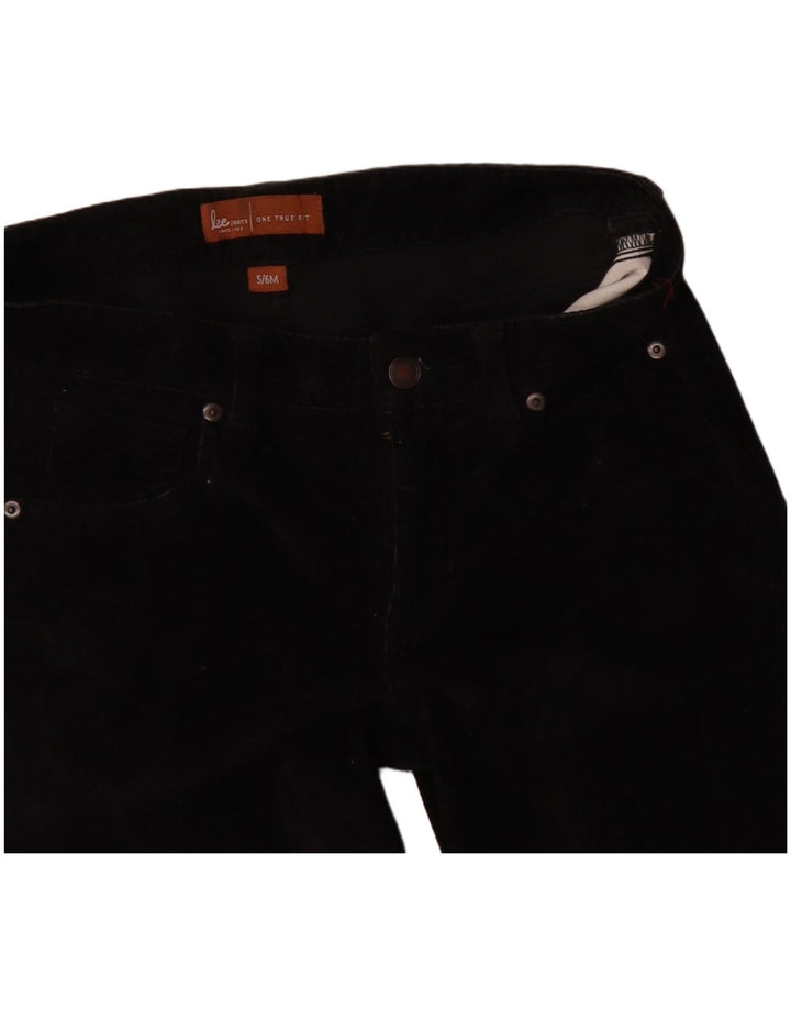 Blugi drepti pentru femei Lee US 5/6 Medium W30 L30 Negri