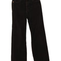 Pantaloni Levi's pentru femei Bootcut din velur, W28 L30, bumbac negru
