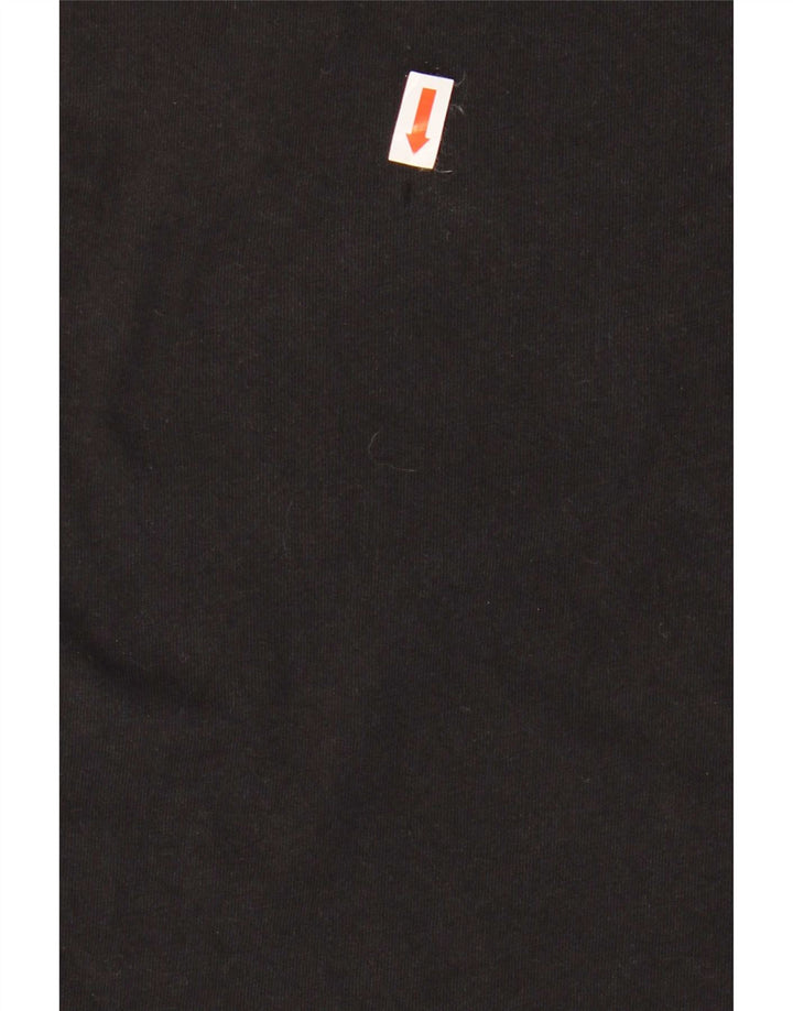Tricou pentru bărbați Hugo Boss Top mediu din bumbac negru