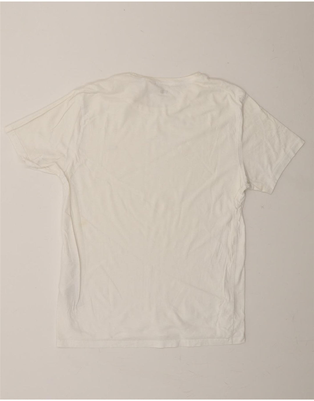 LEVI'S Womens T-Shirt Top UK 14 Medium White Cotton Vintage Levi's and Second-Hand Levi's from Messina Hembry 