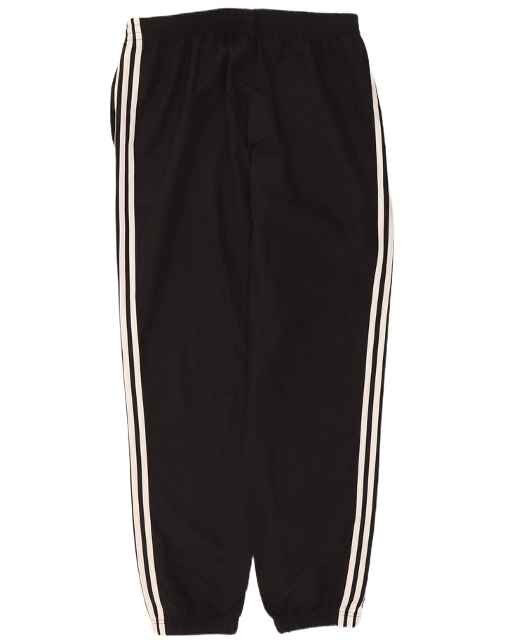 Pantaloni de trening pentru bărbați Adidas Pantaloni de jogging, mari, negru, poliester