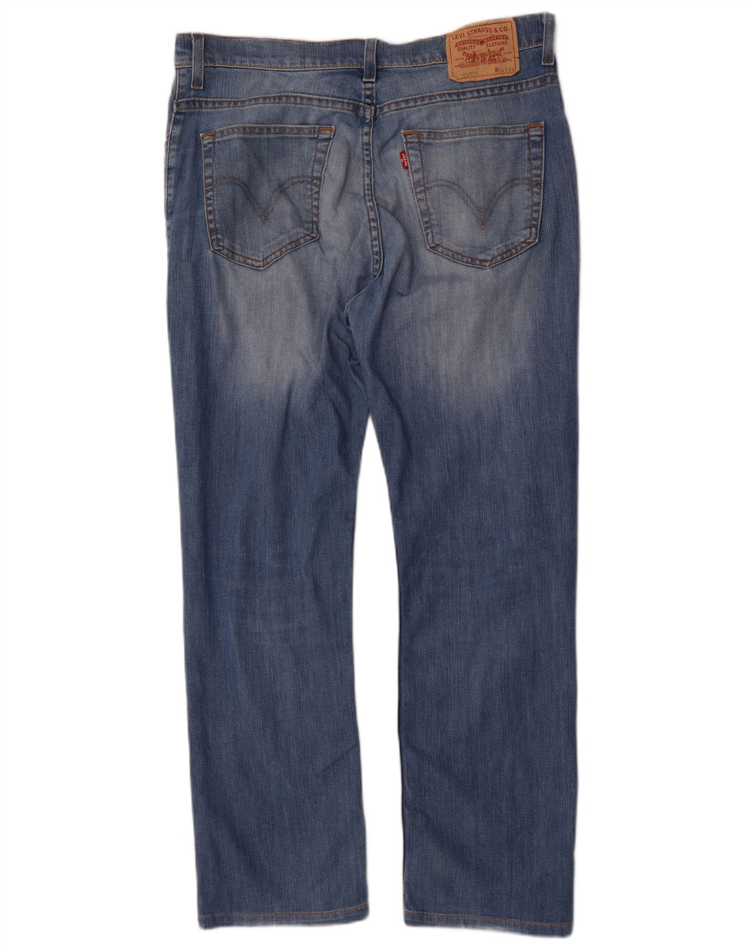 Blugi drepti pentru bărbați Levi's W34 L28 Bumbac albastru