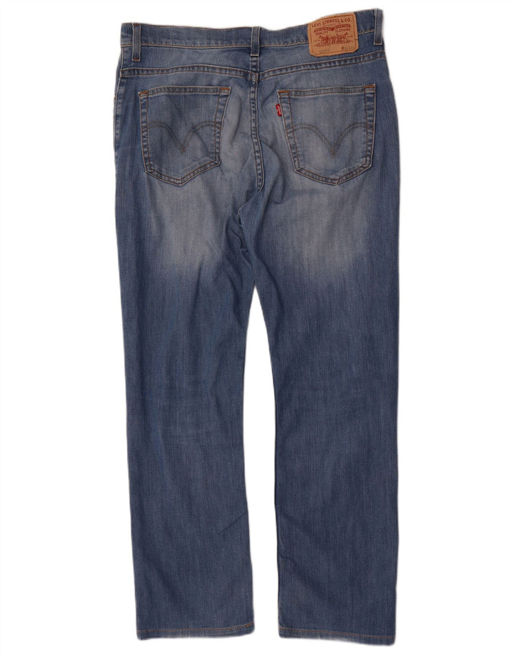 Blugi drepti pentru bărbați Levi's W34 L28 Bumbac albastru