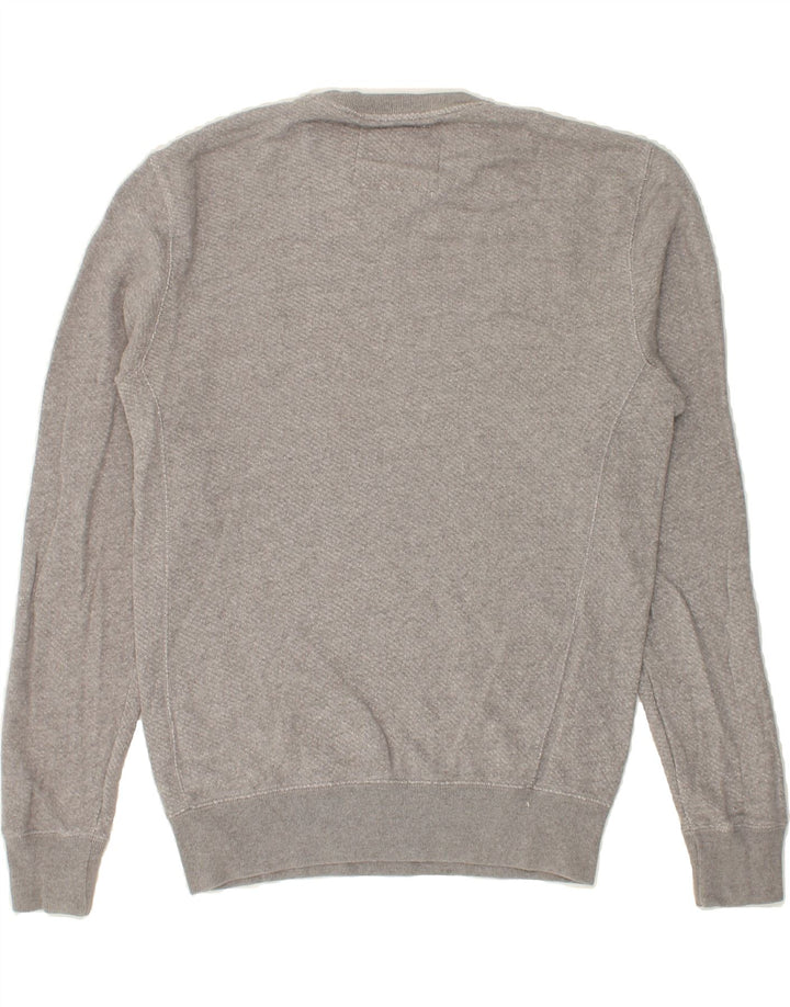 JACK WILLS Mens Graphic Sweatshirt Jumper XS Grey Cotton Vintage Jack Wills and Second-Hand Jack Wills from Messina Hembry 