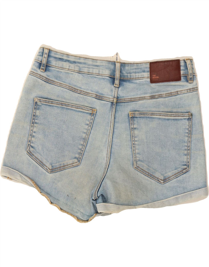 ZARA Womens Denim Shorts EU 38 Small W28 Blue Vintage Zara and Second-Hand Zara from Messina Hembry 