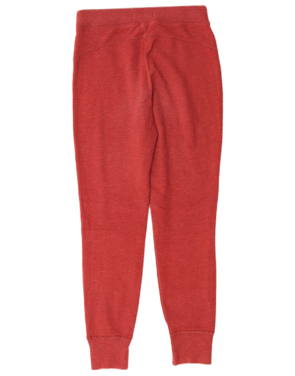 Pantaloni de trening pentru femei Hollister Graphic Pantaloni de jogging UK 6 XS Burgundy