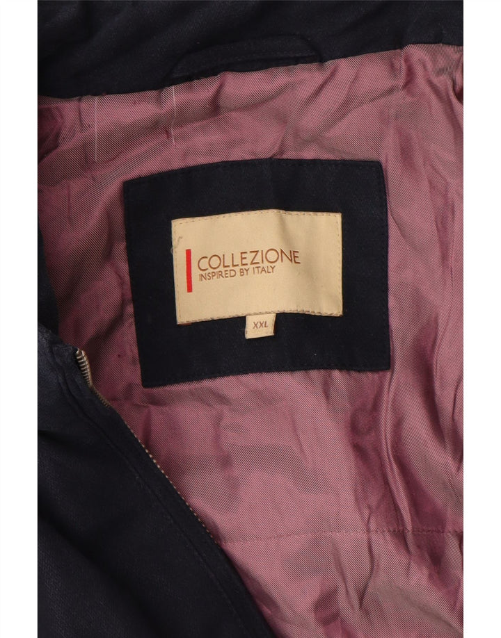 Bomber Vintage pentru bărbați UK 44 2XL Bleumarin