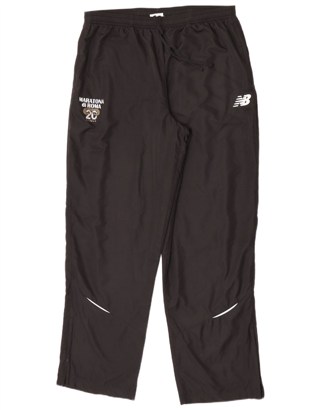 Pantaloni de trening grafic pentru bărbați NEW BALANCE XL poliester negru