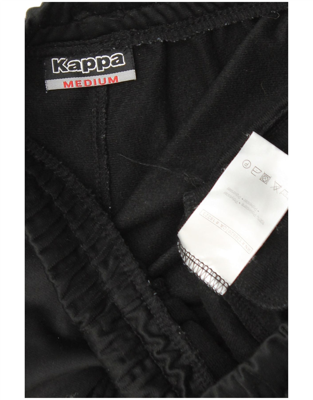Pantaloni de trening pentru bărbați Kappa Pantaloni de jogging Poliester mediu negru