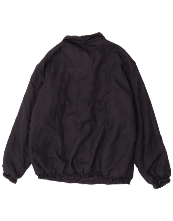 Bomber vintage pentru bărbați UK 42 XL bleumarin