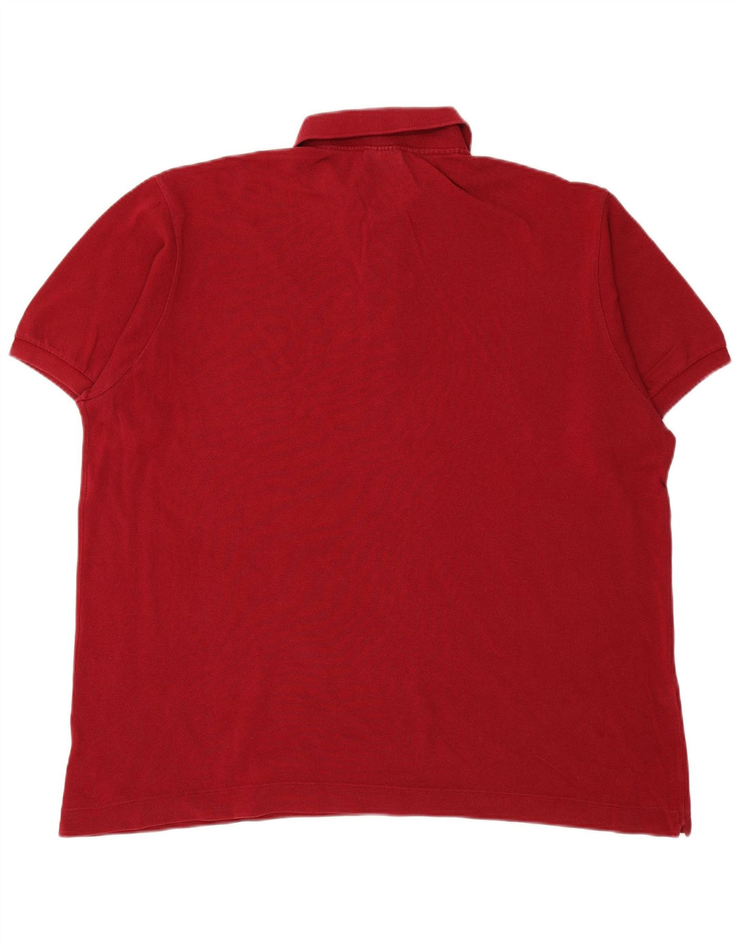 Tricou polo pentru bărbați LACOSTE Mărimea 7 2XL Bumbac Burgundy