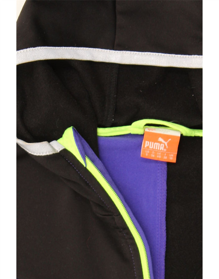 Womens Oversized Zip Hoodie Sweater UK 10 Small Vintage Puma and Second-Hand Puma from Messina Hembry 