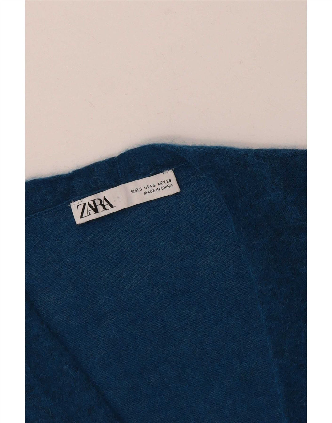 Pulover cardigan supradimensionat pentru femei Zara UK 10 Small Blue