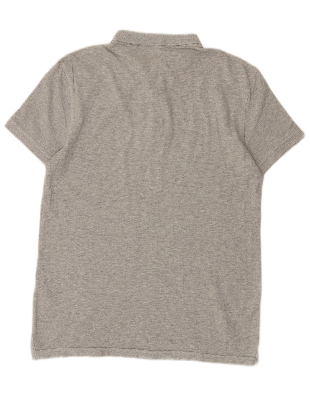 Tricou polo pentru bărbați All Saints, bumbac gri mediu