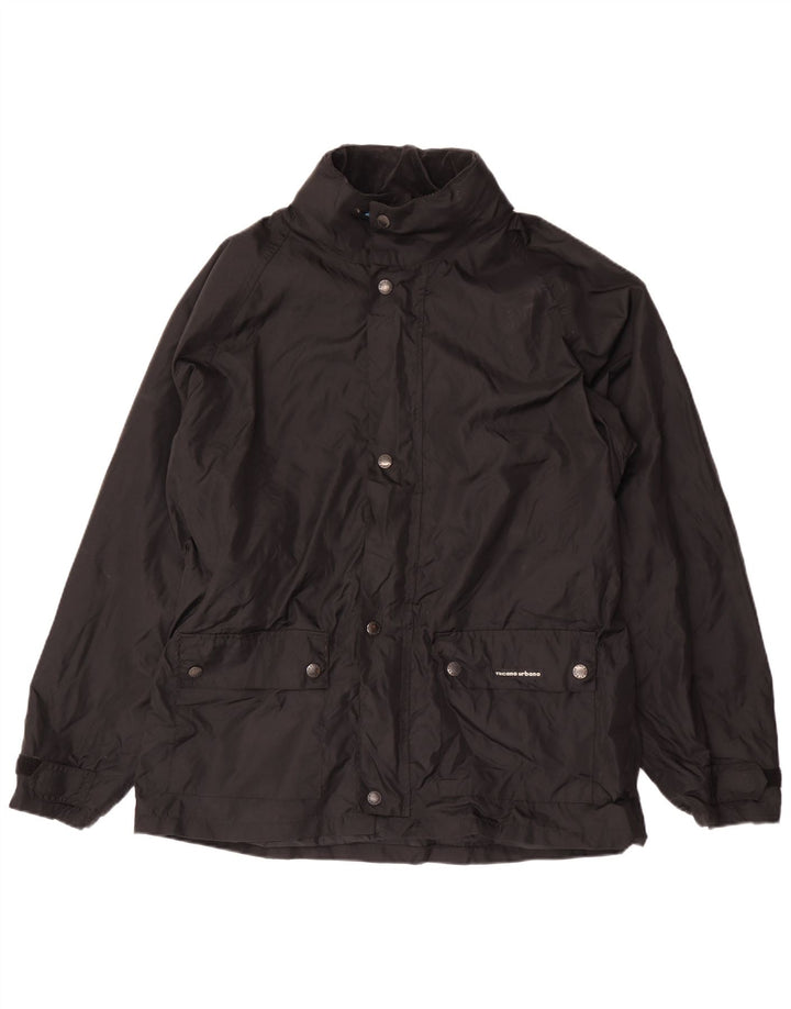 Jachetă de ploaie Tucano Urbano pentru bărbați UK 14 Medium Black Poliamidă