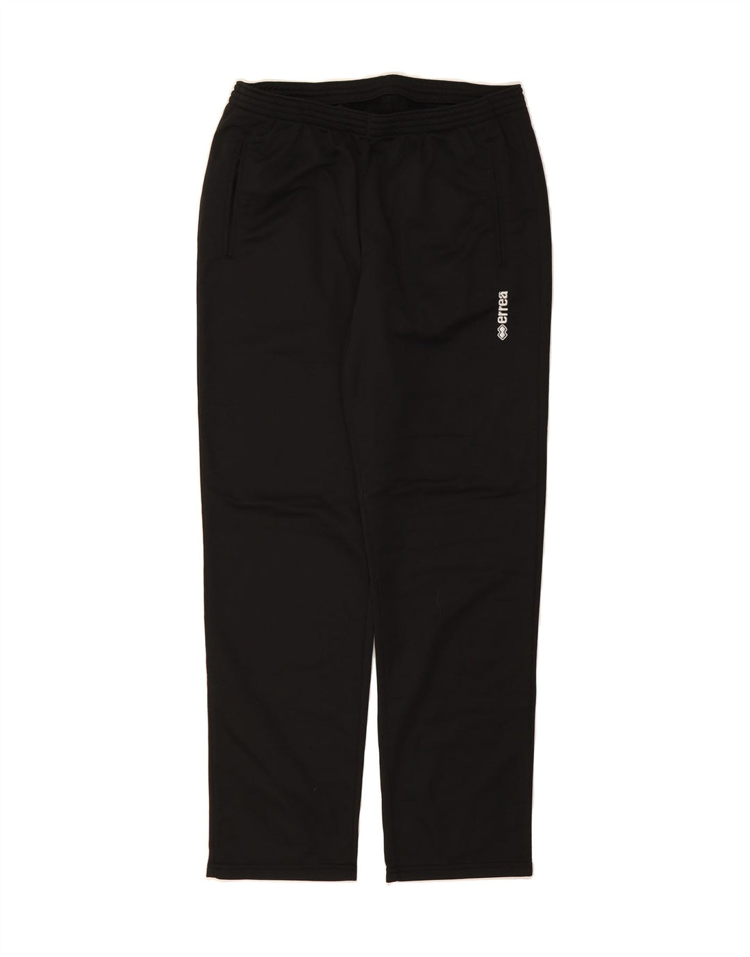 ERREA Mens Tracksuit Trousers Medium Black Polyester Vintage Errea and Second-Hand Errea from Messina Hembry 