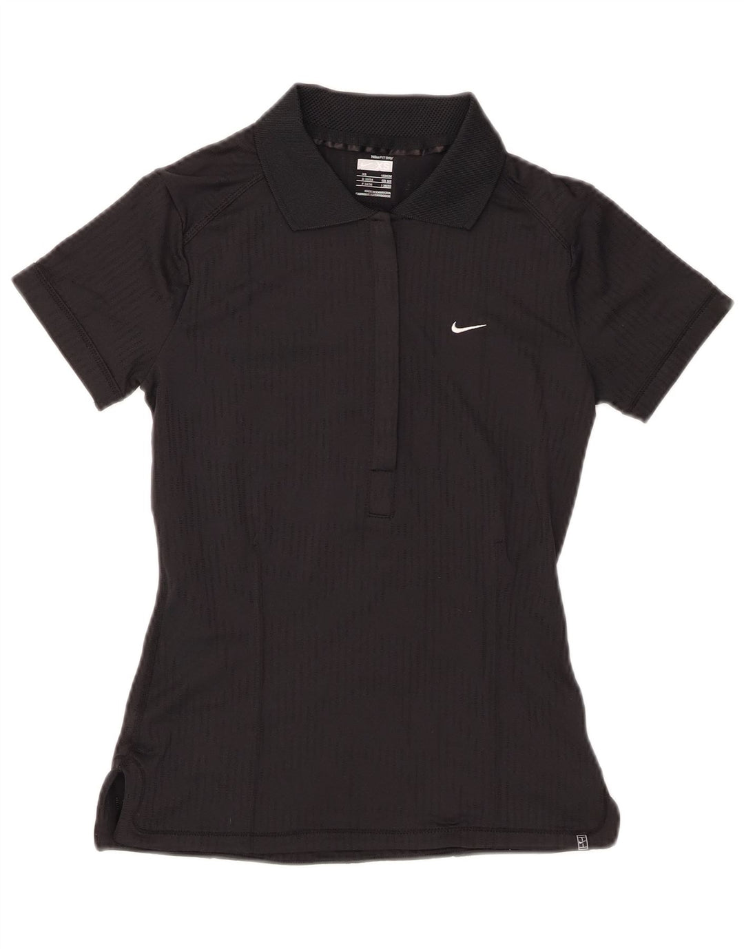 Tricou polo Nike pentru femei UK 6/8 XS negru