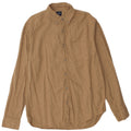 Cămașă de flanel pentru bărbați J. CREW, bumbac, bej mediu