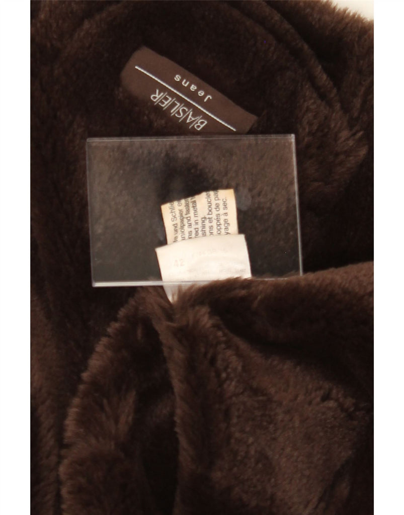 BASLER Womens Sherpa Gilet UK 16 Large  Brown Polyacrylic Vintage Basler and Second-Hand Basler from Messina Hembry 
