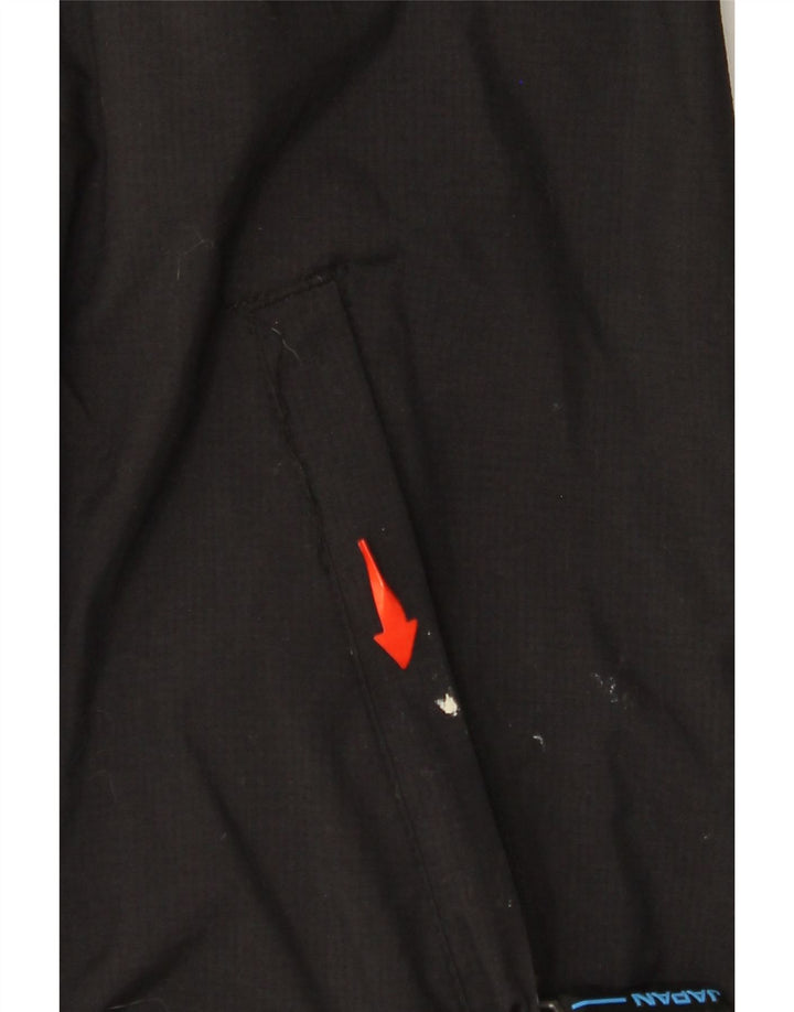 SUPERDRY jachetă de vânt cu glugă pentru femei UK 16 mare, negru, nailon