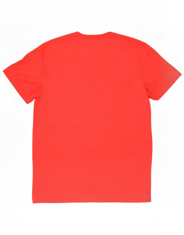 Tricou pentru bărbați Adidas Slim Fit Top mare poliester roșu