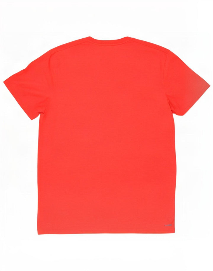 Tricou pentru bărbați Adidas Slim Fit Top mare poliester roșu