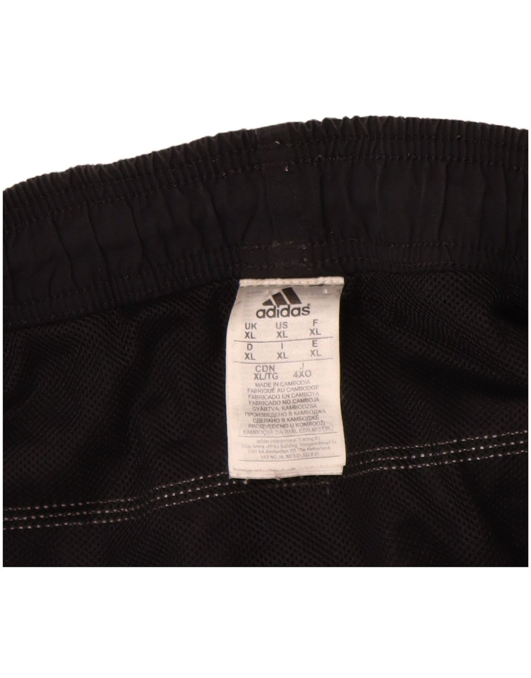 Pantaloni scurți de înot Adidas pentru bărbați XL, negru, nailon