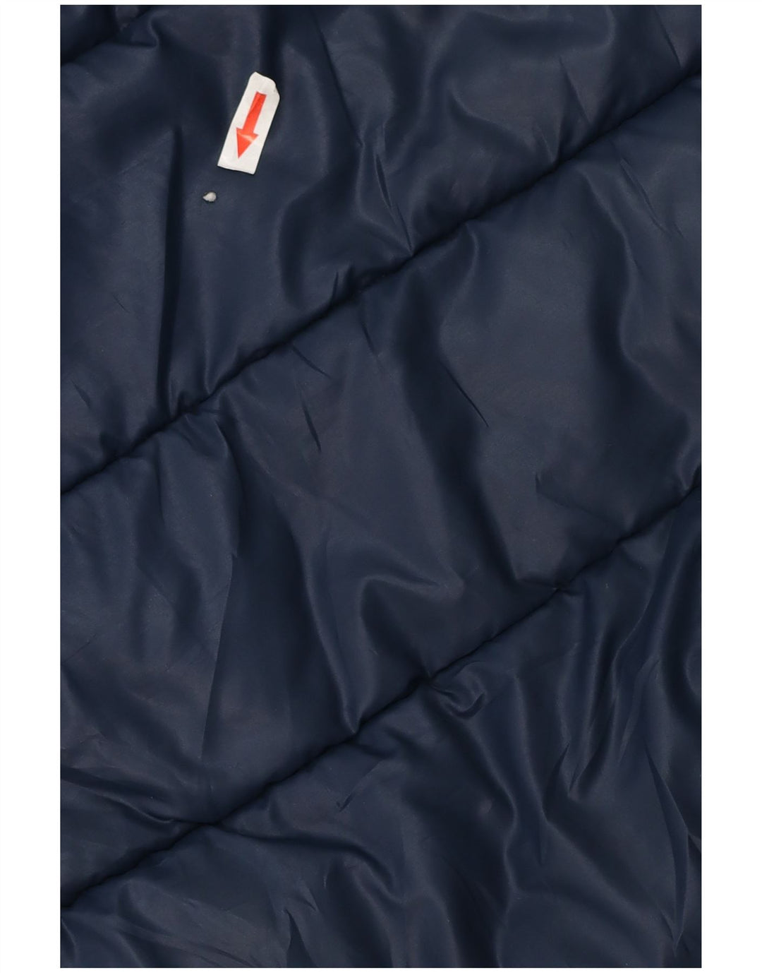 Jachetă căptușită cu glugă Benetton pentru femei UK 8 Small Bleumarin