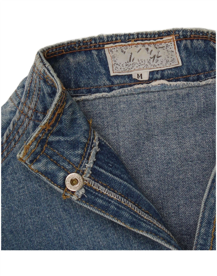 Jachetă de blugi vintage pentru femei UK 14 Medium Blue