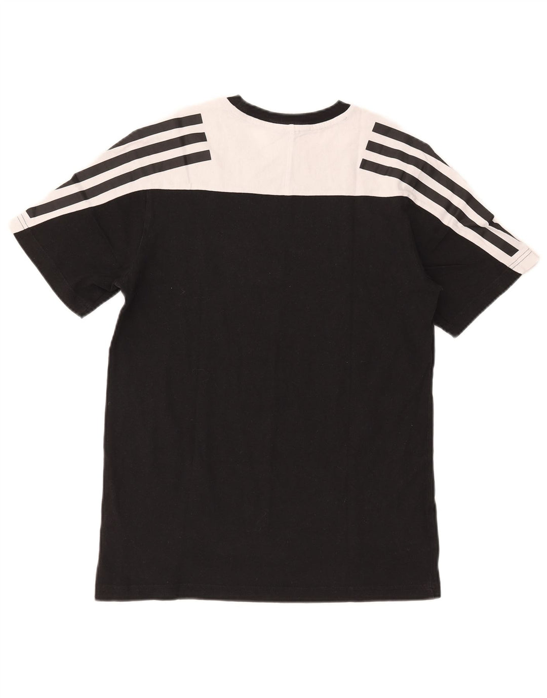 Tricou pentru bărbați Adidas Top mic, negru, color block, bumbac