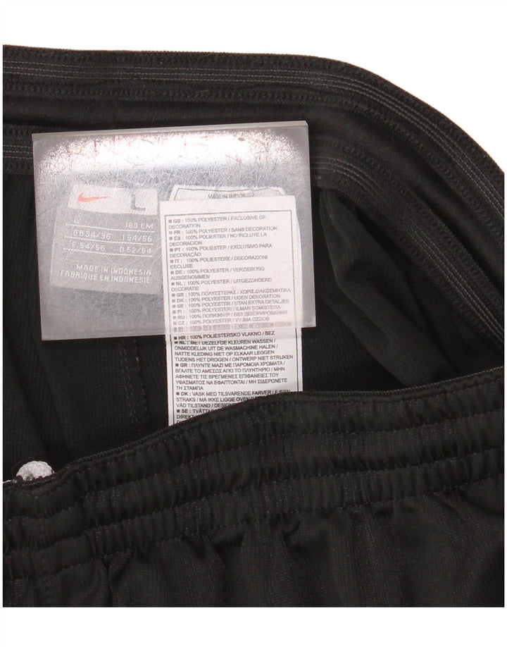 Pantaloni scurți sport NIKE pentru bărbați, mari, negru, poliester