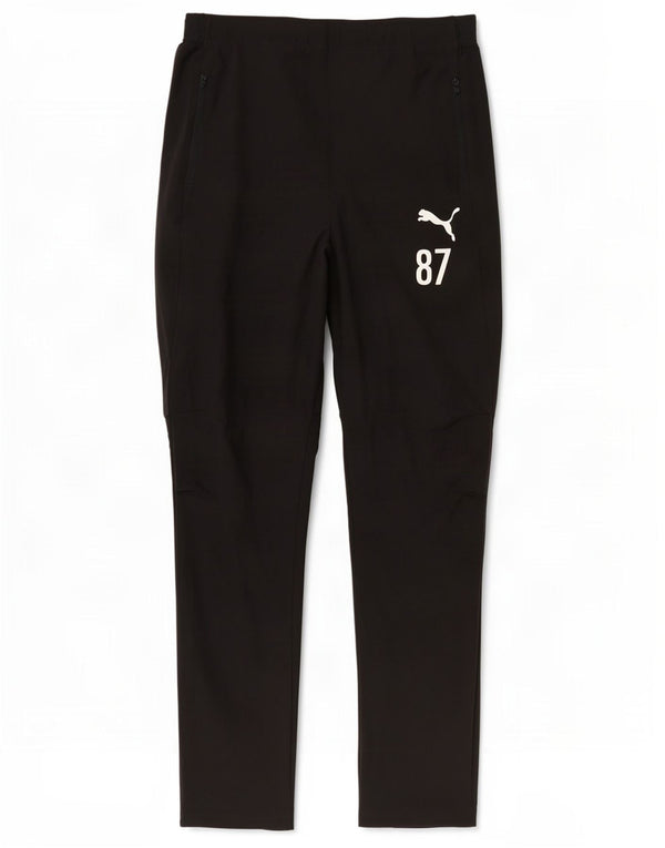 Pantaloni de trening Puma Graphic pentru femei UK 14 Large Black