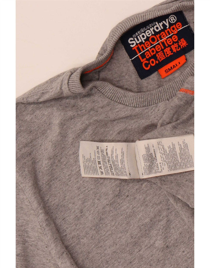 Tricou Superdry pentru bărbați Top mic din bumbac gri